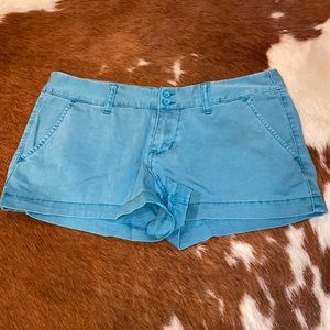 Target teal blue shorts. Juniors size 9.
